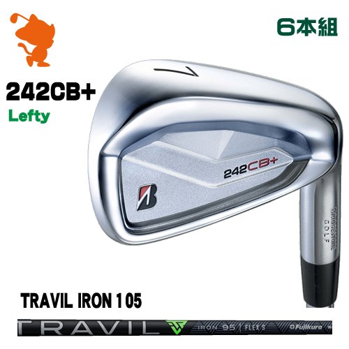 BRIDGESTONE 2024 242CB+ Lefty IRON ブリヂストン 242CB+ レフティ アイアン 6本組 TRAVIL IRON 105 トラビルアイアン 製造業者カスタム