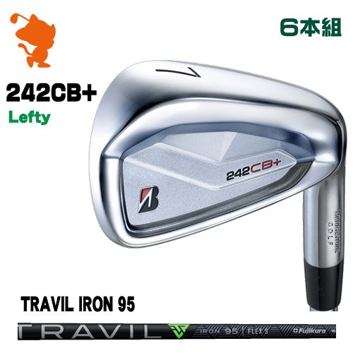 BRIDGESTONE 2024 242CB+ Lefty IRON ブリヂストン 242CB+ レフティ アイアン 6本組 TRAVIL IRON 95 トラビルアイアン 製造業者カスタム