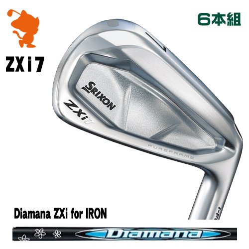 DUNLOP 2024 SRIXON ZXi7 IRON ダンロップ スリクソン ZXi7 アイアン 6本組 Diamana ZXi for IRON カーボンシャフト メーカーカスタム