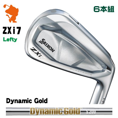 DUNLOP 2024 SRIXON ZXi7 Lefty IRON ダンロップ スリクソン ZXi7 レフティ アイアン 6本組 Dynamic Gold HT ダイナミックゴールド メーカーカスタム