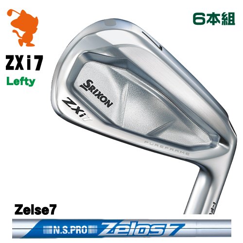 DUNLOP 2024 SRIXON ZXi7 Lefty IRON ダンロップ スリクソン ZXi7 レフティ アイアン 6本組 NSPRO Zelos7 ゼロス メーカーカスタム