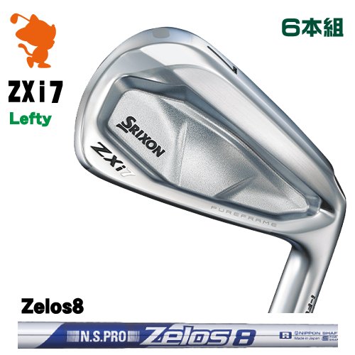 DUNLOP 2024 SRIXON ZXi7 Lefty IRON ダンロップ スリクソン ZXi7 レフティ アイアン 6本組 NSPRO Zelos8 ゼロス メーカーカスタム 87,120円