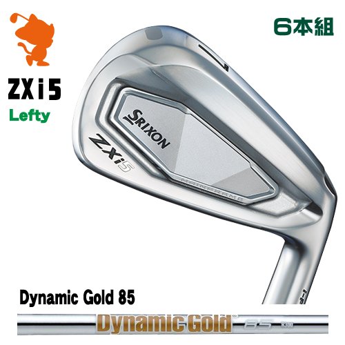 DUNLOP 2024 SRIXON ZXi5 Lefty IRON ダンロップ スリクソン ZXi5 レフティ アイアン 6本組 Dynamic Gold 85 ダイナミックゴールド メーカーカスタム