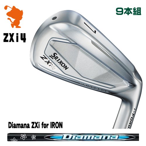 DUNLOP 2024 SRIXON ZXi4 IRON ダンロップ スリクソン ZXi4 アイアン 9本組 Diamana ZXi for IRON カーボンシャフト メーカーカスタム