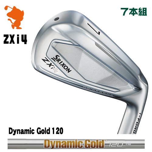 DUNLOP 2024 SRIXON ZXi4 IRON ダンロップ スリクソン ZXi4 アイアン 7本組 Dynamic Gold 120 ダイナミックゴールド メーカーカスタム