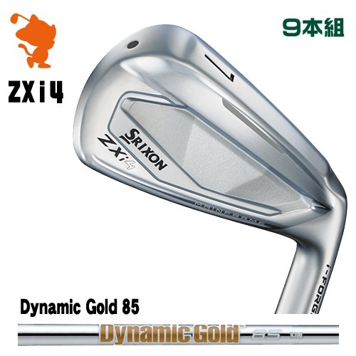 DUNLOP 2024 SRIXON ZXi4 IRON ダンロップ スリクソン ZXi4 アイアン 9本組 Dynamic Gold 85 ダイナミックゴールド メーカーカスタム