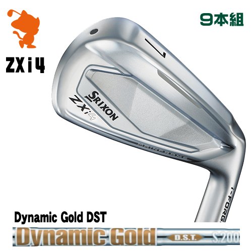 DUNLOP 2024 SRIXON ZXi4 IRON ダンロップ スリクソン ZXi4 アイアン 9本組 Dynamic Gold DST ダイナミックゴールド メーカーカスタム