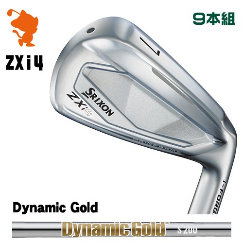 DUNLOP 2024 SRIXON ZXi4 IRON ダンロップ スリクソン ZXi4 アイアン 9本組 Dynamic Gold HT ダイナミックゴールド メーカーカスタム