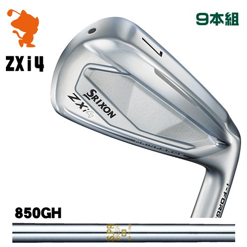 DUNLOP 2024 SRIXON ZXi4 IRON ダンロップ スリクソン ZXi4 アイアン 9本組 NSPRO 850GH スチールシャフト メーカーカスタム