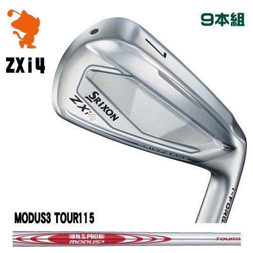 DUNLOP 2024 SRIXON ZXi4 IRON ダンロップ スリクソン ZXi4 アイアン 9本組 NSPRO MODUS3 TOUR115 モーダス メーカーカスタム