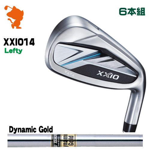 DUNLOP 26 XXIO 14 Lefty IRON ダンロップ ゼクシオ14 レフティ アイアン 6本組 Dynamic Gold ダイナミックゴールド 製造業者カスタム クラブ-スポーツ・アウトドア-メンズクラブ
