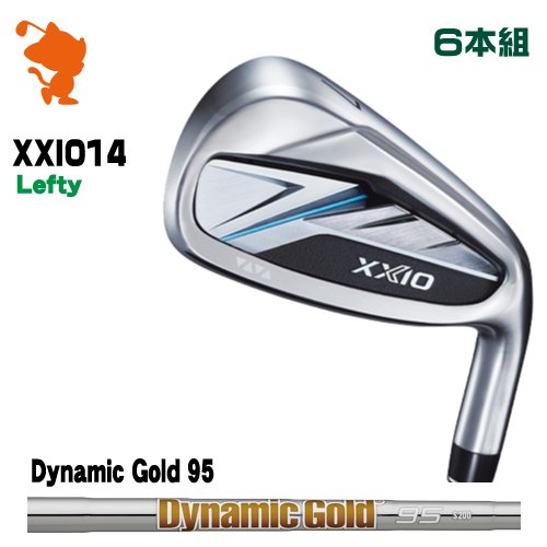 DUNLOP 26 XXIO 14 Lefty IRON ダンロップ ゼクシオ14 レフティ アイアン 6本組 Dynamic Gold 95 ダイナミックゴールド メーカーカスタム