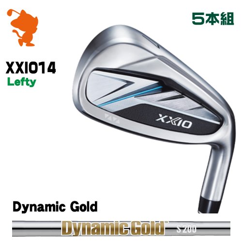 DUNLOP 26 XXIO 14 Lefty IRON ダンロップ ゼクシオ14 レフティ アイアン 5本組 Dynamic Gold HT ダイナミックゴールド メーカーカスタム
