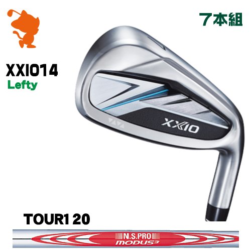DUNLOP 26 XXIO 14 Lefty IRON ダンロップ ゼクシオ14 レフティ アイアン 7本組 NSPRO MODUS3 TOUR120 モーダス メーカーカスタム 100,100円