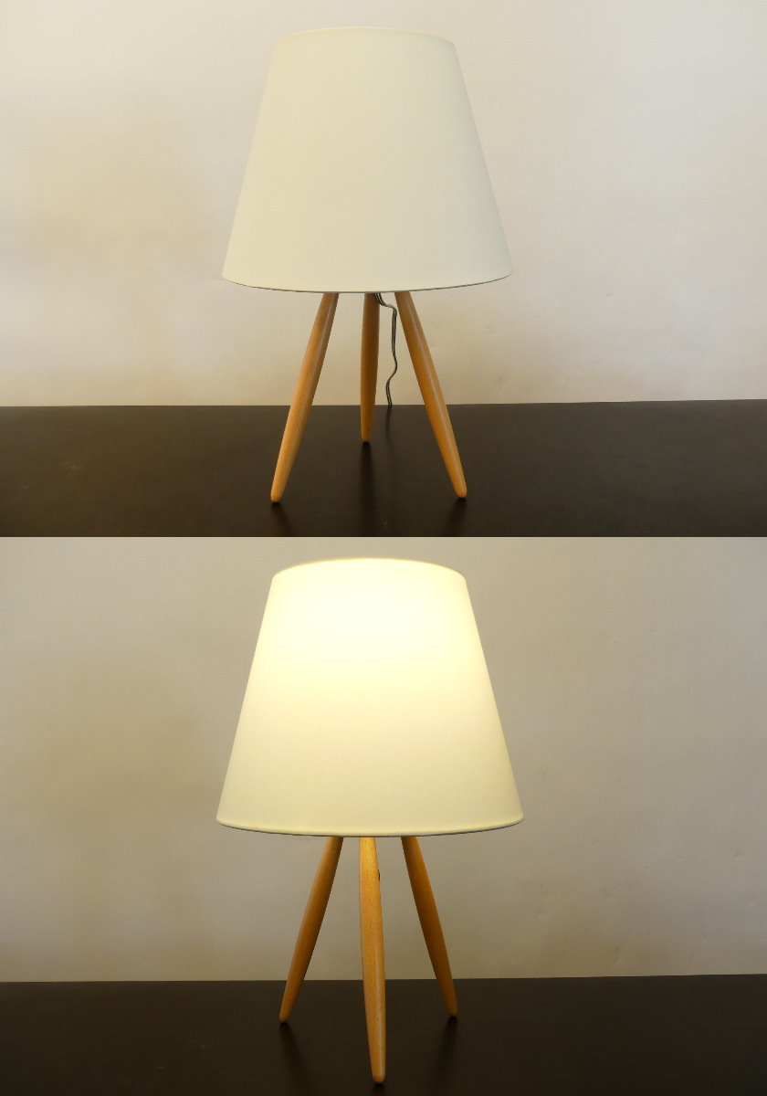 楽天市場 テーブルスタンドライト ランプ デザイナーズ照明 ヒナ Sサイズ 並木紀之 Led 卓上照明 北欧 インテリア おしゃれ モダン ミッドセンチュリー 寝室 ベッドサイド アイボリー 布 リビング ルームライト 省エネ Hina Dcs Corp Abovo S8065le 大人インテリア