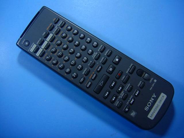 RM-DR1J MDデッキ用 リモコン SONY リモコンオーディオ 送料無料 スピード発送 即決 動作確認済 不良品返金保証 純正 D5504
