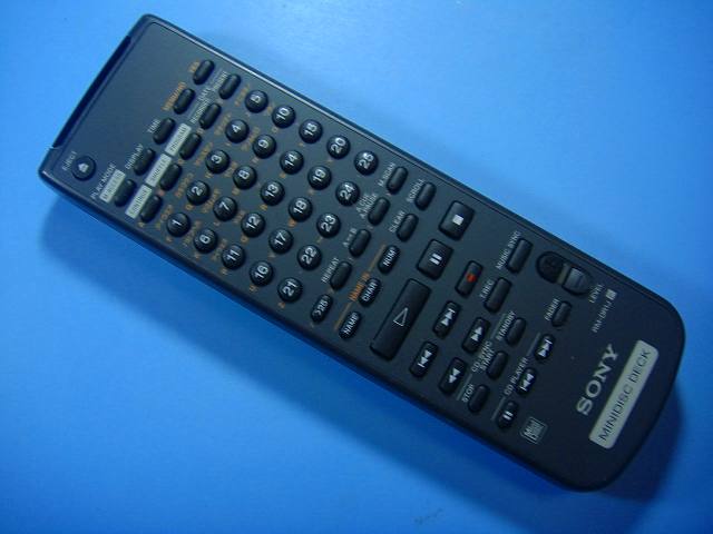 RM-DR1J MDデッキ用 リモコン SONY リモコンオーディオ 送料無料 スピード発送 即決 動作確認済 不良品返金保証 純正 D5549