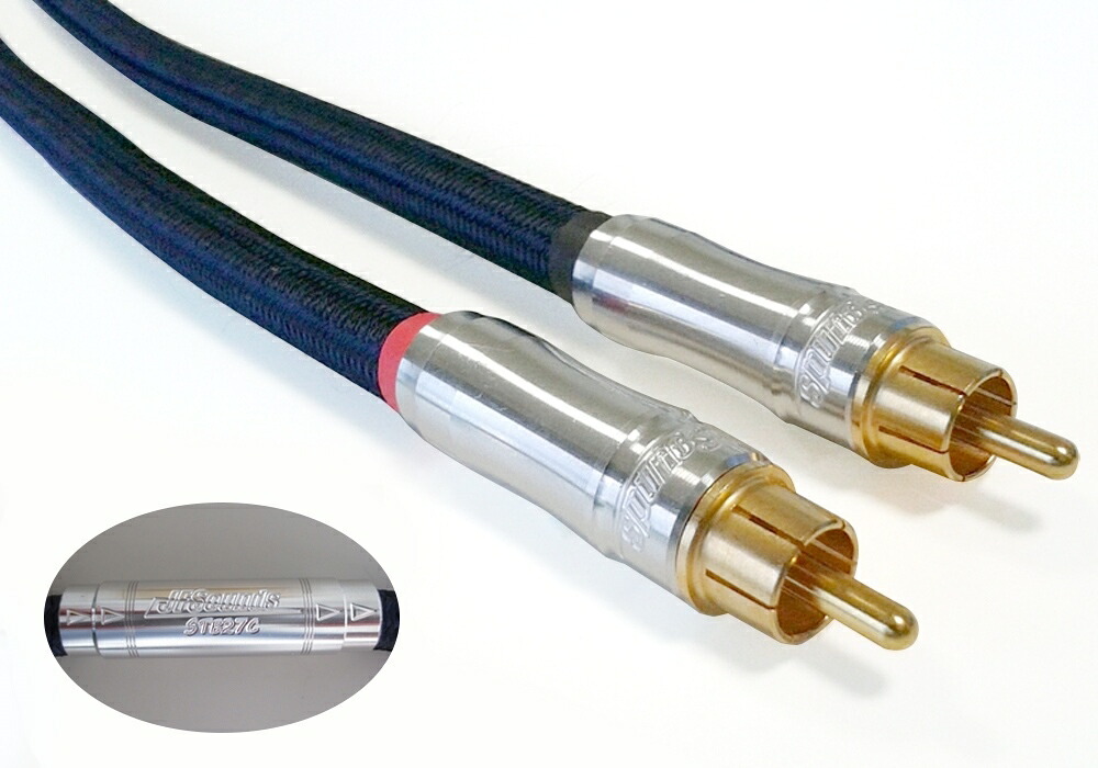JFSounds - STB27C/1.0m（RCAケーブル・ペア）【メーカー直送品（代引不可）・納期は確認後ご連絡】 23,386円