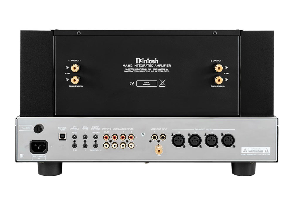 McIntosh MA352（ハイブリッド・プリメインアンプ）｛大型ELE