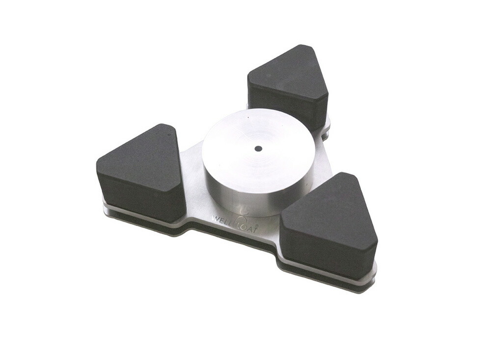 ジークレフ音響 - WELLDELTA（20mm高スパイク用ブロック付き・1個）【メーカー取寄品・納期は確認後ご連絡】