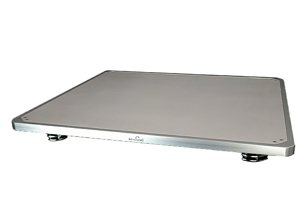 ジークレフ音響 - WELLFLOAT/Double 4548/シルバー（1枚）【サイズ480x450mm/高さ44mm/耐荷重0～200kg】【メーカー取寄品・納期は確認後ご連絡】