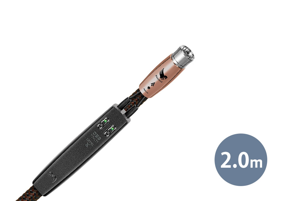 audioquest - Pegasus/2.0m(PEGA/2M/XLR)(XLRケーブル・ペア)【メーカー取寄品・納期は確認後ご連絡】