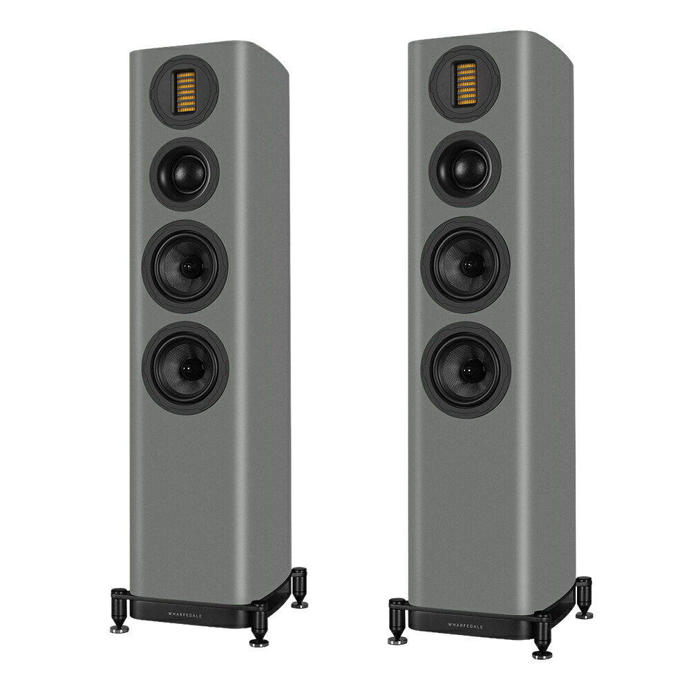 Wharfedale - Evo5.3/グレー(ペア)フロアスタンドスピーカー【メーカー直送品(代引不可)・納期は確認後ご連絡】|オーディオ逸品館