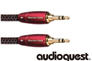 audioquestGOLDEN GATEオーディオクエストゴールデンゲート3.5粍→3.5粍有線テレビ 1.5mGOL/1.5M/2XSTM アクセサリー・部品-TV・オーディオ・カメラ-スピーカーケーブル
