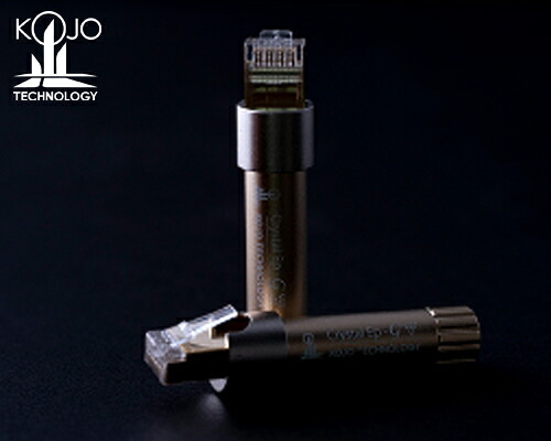 【送料無料】KOJO-TECHNOLOGY　光城精工Crystal EpL-G&times;2(2個セット)CrystalEpLG2LANプラグプラグクリスタル 仮想アース スティック型仮想アース｜オーディオのだや