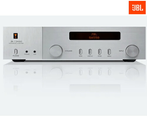 【即納可能 送料無料】JBL SA550 Classicジェービーエル SA550クラシックインテグレーテッド・アンプCLASSIC COMPONENTS SERIES※店頭併売品のため、在庫切れの場合ございます|オーディオのだや