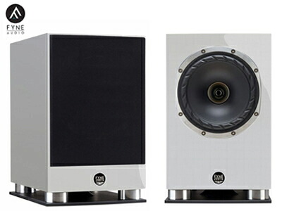 【貨物輸送無料】Fyne Audio F500SP ペアピアノグロスホワイト PGW ファインオーディオ piano gross white 特別生み出すこと(SP)続きもの2way ブックシェルフスピーカー