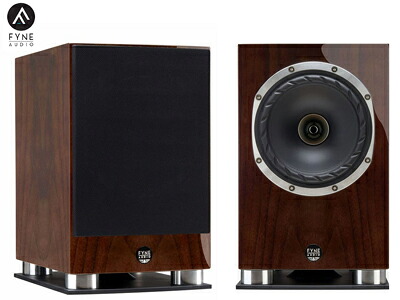 【貨物輸送無料】Fyne Audio F500SP ペアピアノグロスウォルナット PGWNファインオーディオ piano gross walnut 特別生み出すこと(SP)続きもの2way ブックシェルフスピーカー ウォール中毒者