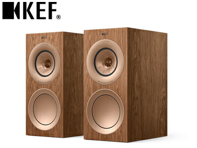 【送料無料】 KEF R3 META(1ペア) walnut ウォルナット HiFi スピーカー Rシリーズ 3ウェイ・ブックシェルフ型スピーカー