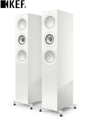 【送料無料】 KEF R7 META(1ペア) white ホワイトグロス HiFi スピーカー Rシリーズ ミドルサイズ　3ウェイ・フロアスタンド型スピーカー フロアスタンドスピーカー