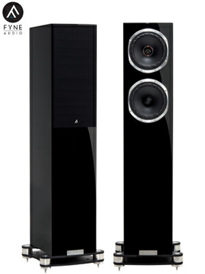 【貨物輸送無料】Fyne Audio F501SP PGB(ありの実)piano gross blackピアノグロスブラックファインオーディオトールボーイスピーカースピーカーシステム2.5way フロアスタンディング