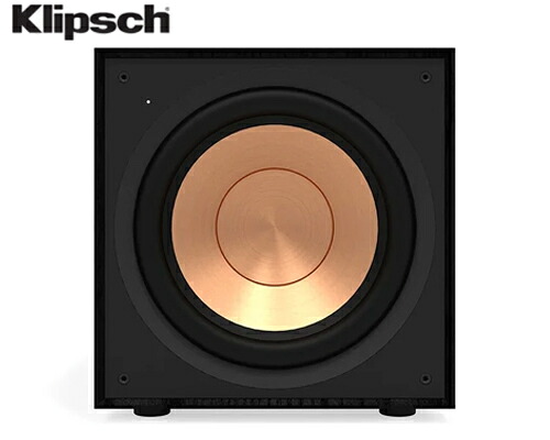 【貨物輸送無料】klipsch R-121SWサブウーハー（1台）R-121SW 社会階級Dアンプリファイアー内蔵バスレフ型クリプシュ うしろ側界面REFERENCE SERIES