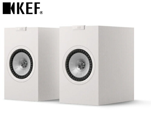 【貨物輸送無料】KEF Q1 META white ありの実Q1META 繻子白いことQつづき物2ウェイ・ブックシェルフ型金棒引きパウダーコンパクト2通い路・ バスレフブックシェルフスピーカー HiFi 金棒引き