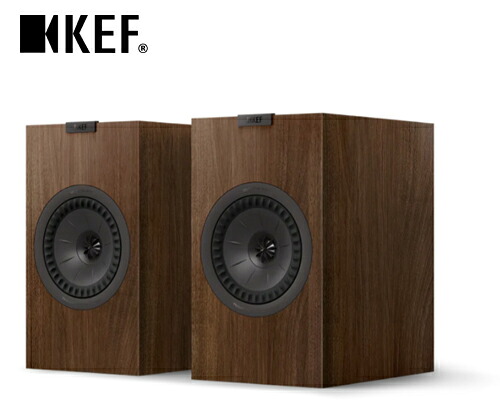 【送料無料】 KEF Q3 META walnut ペア Q3METAウォールナット Qシリーズ 2ウェイ・ブックシェルフ型スピーカー コンパクト 2ウェイ・ バスレフ ブックシェルフスピーカー　HiFi スピーカー