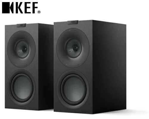 【送料無料】 KEF Q Concerto Meta black　ペア QConcertoMetaサテンブラック Qシリーズ HiFi スピーカー 3ウェイ・ブックシェルフ型スピーカー ブックシェルフスピーカー 3ウェイ・ バスレフ
