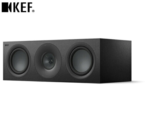 【送料無料】KEF Q6 Meta blackQ6Meta　サテンブラックQシリーズHiFi スピーカー3ウェイ・センター・チャンネル・スピーカー3ウェイ・密閉型センタースピーカーLCRスピーカー｜オーディオのだや