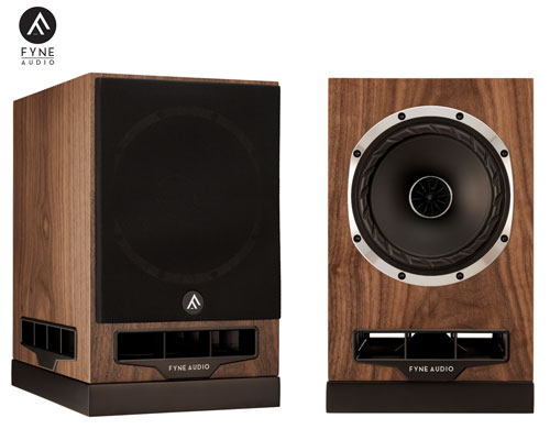 【貨物輸送無料】Fyne AudioF500SWN《1ぺア》WALNUT (WN) ウォール中毒者 ウォルナットF500シリーズファインオーディオブックシェルフ型金棒引き2way ブックシェルフF500S