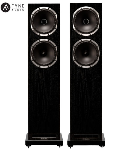 【貨物輸送無料】Fyne AudioF502S BO(1ありの実)ファインオーディオ BLACK OAK 黒いことオーク材8in2.5 ウェイフロアスタンディングスピーカーF500Sつづき物金棒引き