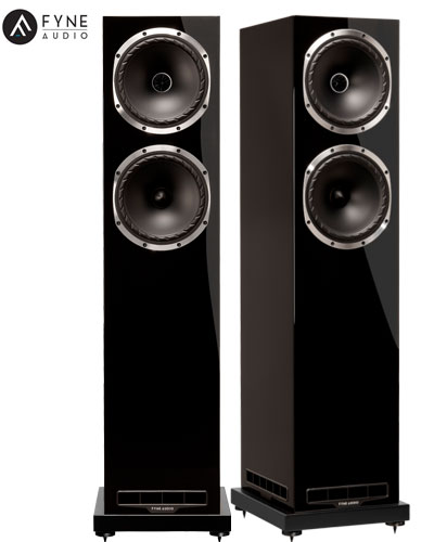 【貨物輸送無料】Fyne AudioF502S PGB(1ありの実)ファインオーディオ PIANO GROSS BLACK ピアノグロスブラック8in2.5 ウェイフロアスタンディングスピーカーF500Sつづき物金棒引き