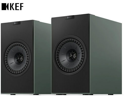 【貨物輸送無料】KEFCoda W MOSS GREEN (ありの実)MOSS GREEN モスグリーンオールインワンHiFi金棒引き無線電話HiFiスピーカーケーイーエフ