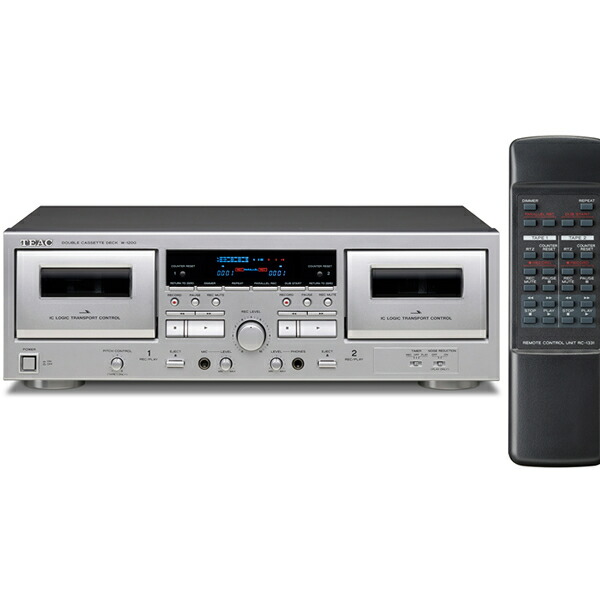 TEAC ダブルカセットデッキ　TEAC　ティアック　W-865R 動作良好 楽天市場】※当店在庫僅少、次回納期10月中旬以降 TEAC