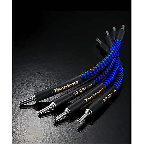 Zonotone ZJP-GR1/0.15m/B-B (ジャンパーケーブル(バナナ-バナナ)4本組) ゾノトーン ZJPGR1