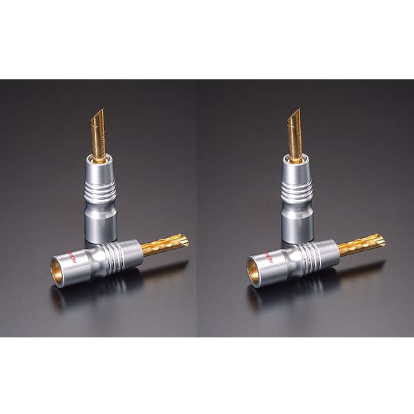 2セット audioquest SureGrip BFA バナナプラグ Amazon | AudioQuest SureGrip 300 バナナスピーカーコネクター