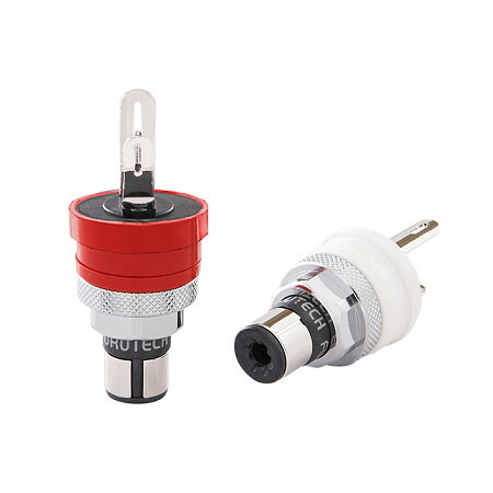 【納期知らせ：納期宙ぶらりん】FURUTECH FT-903(R)（2本1組） RCAソケット 盛りだくさんテック FT903R