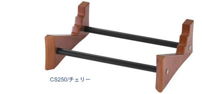 【メーカー在庫限り！】【代引き不可】QUADRASPIRE　CS250CH（チェリー）　センタースピーカースタンド｜オーディオ専門店スクェア