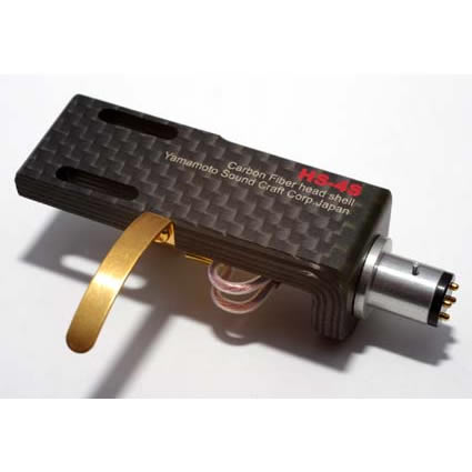 山本音響工芸　HS-4S　カーボンファイバー　ヘッドシェル　HS4S